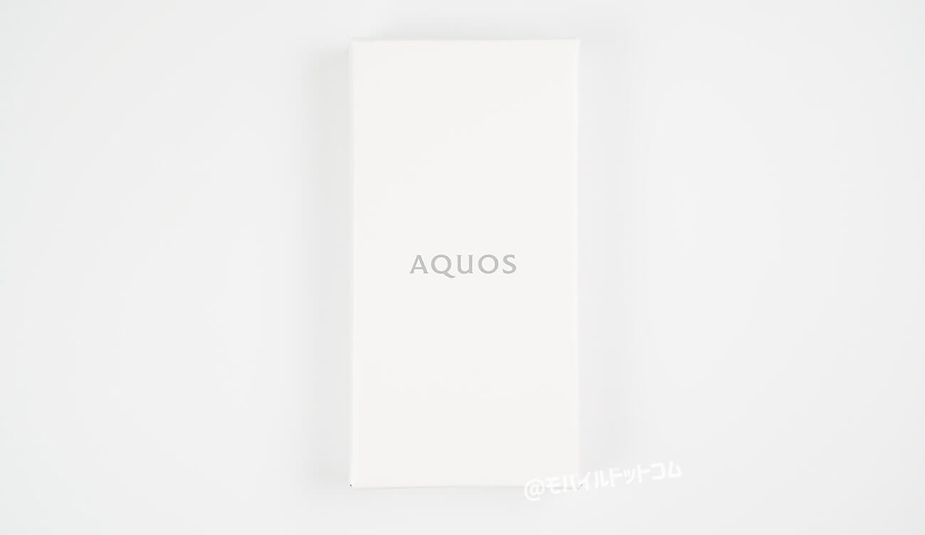 AQUOS sense7 plusのパッケージ